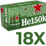 Pack De 18 Latas De Cerveza Heineken Rubia Lager 5 9 Al Comprar 6 Packs